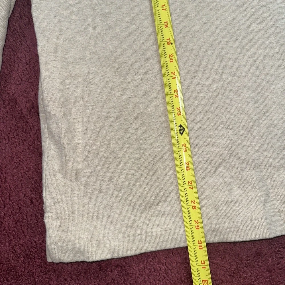 Polo Ralph Lauren Sweater Mens XL Cream Long Sleeve Quarter Zip Pullover Pony